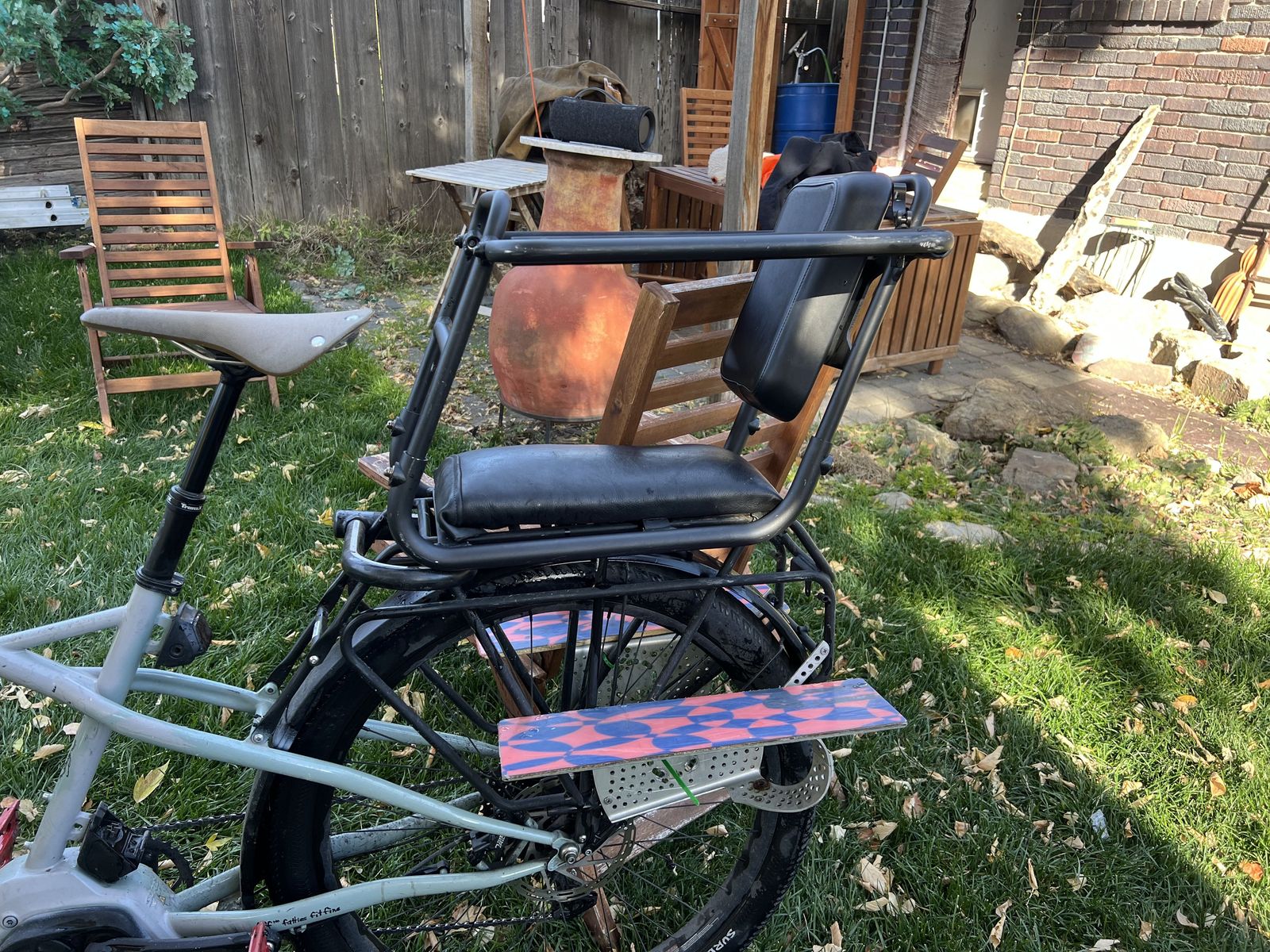 RadRunner Caboose Rad bike seat carrier