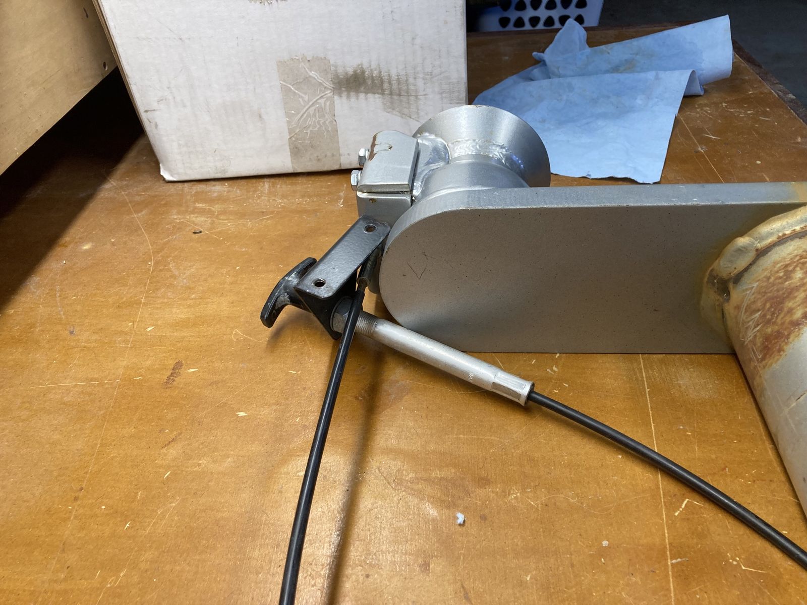 Ranch hitch adapter stinger and cable (no base)