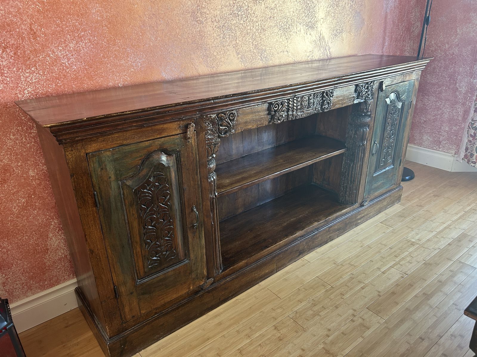 HAND-CARVED THAI BUFFET / SIDEBOARD – ONE-OF-A-KIND