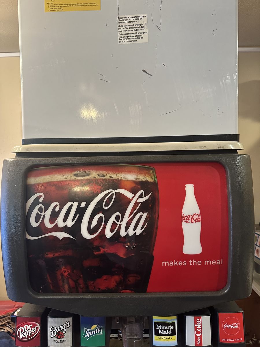 6 Fountain Coke Machine