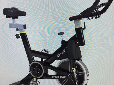 JysckoSpeed-Bike Indoor Cycling Stationary Exercise Bike with Adjustable Resistance