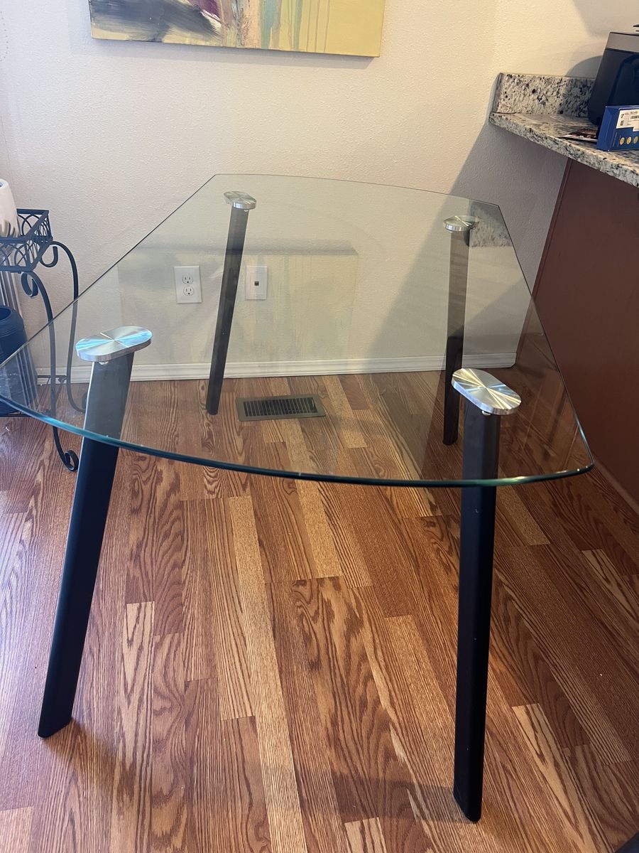 Glass table