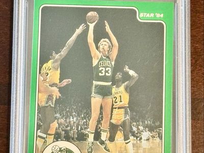 1984 Star Larry Bird PSA 8 NM-MT #6 Celtics
