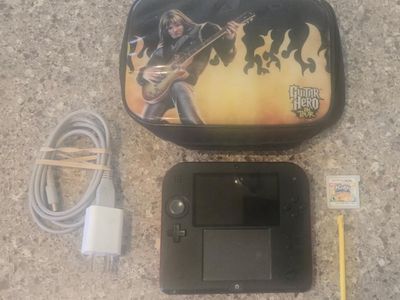 Nintendo 2ds with Kirby Triple Deluxe Demo! trades considered~!