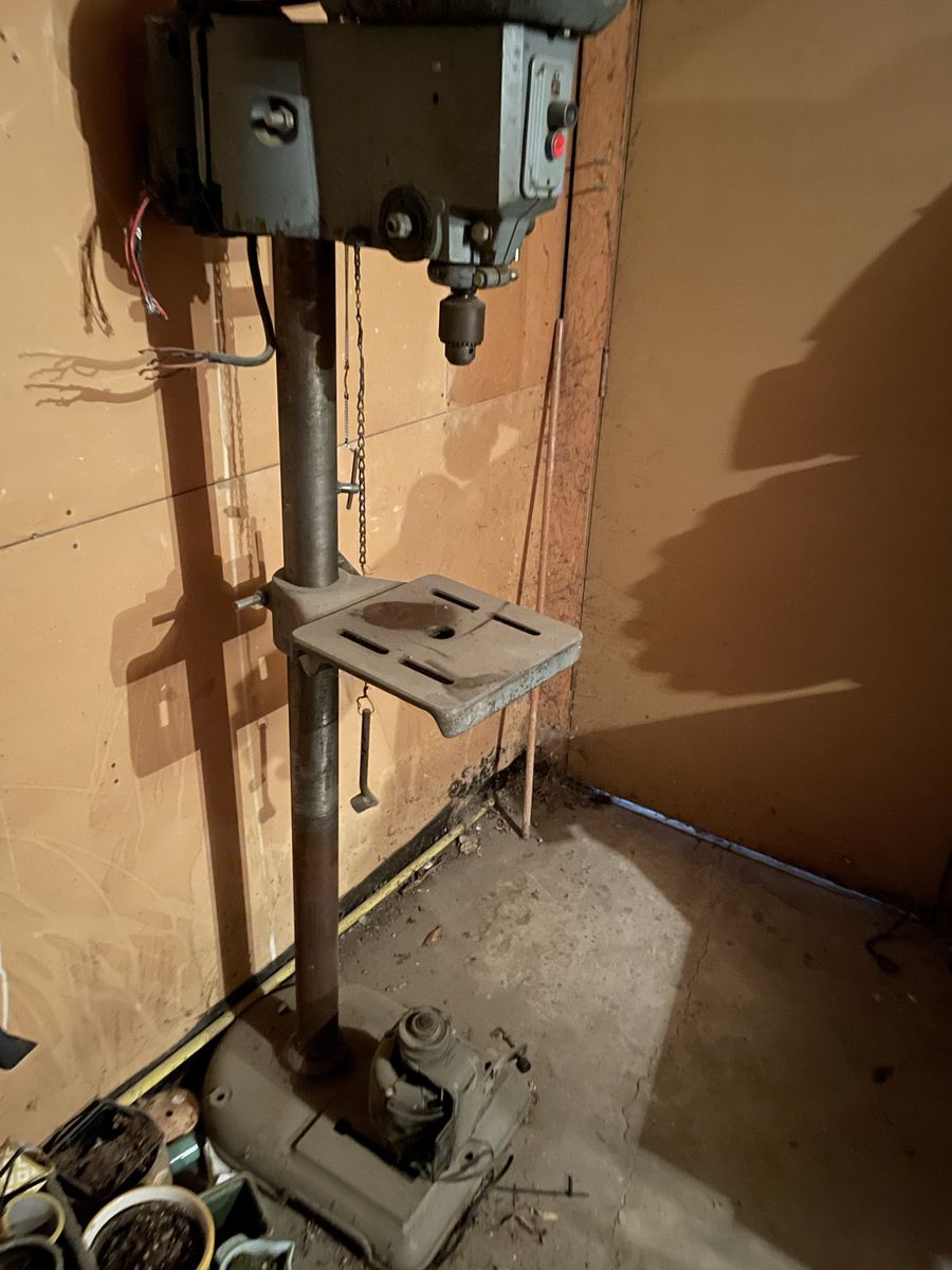 Vintage Floor Standing Drill Press, Rockwell