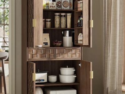 Full size Free standing pantry cabinet- new in box!!