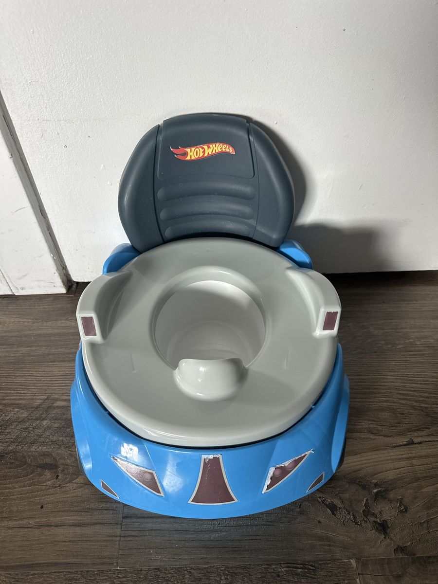 Hot Wheels Potty Training Chair Blue Car Design