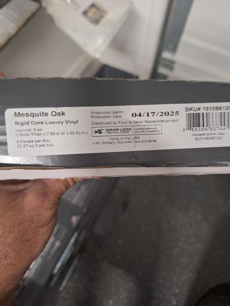 Brand new LVP Flooring