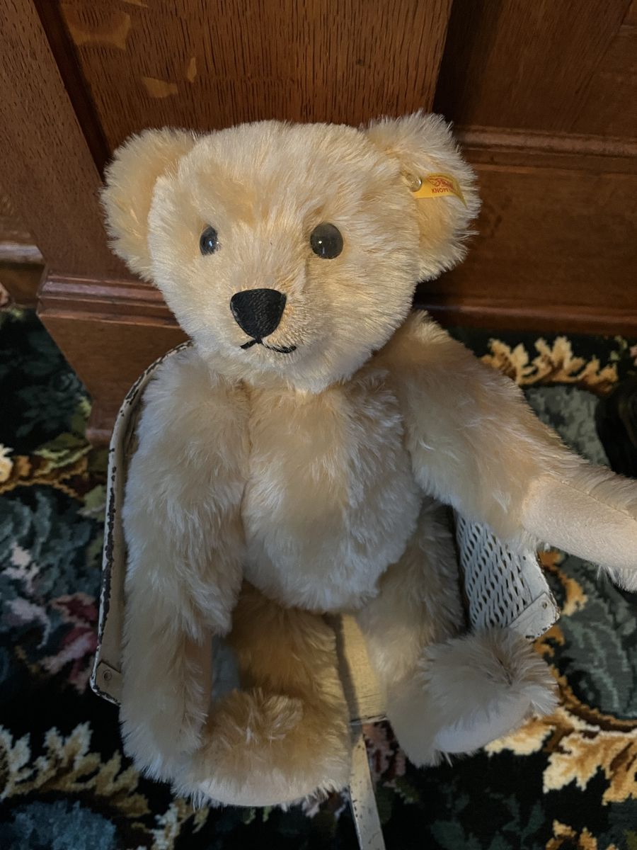 Steiff Replica 1909 Blond Teddy Bear-Made in Germany-Retired