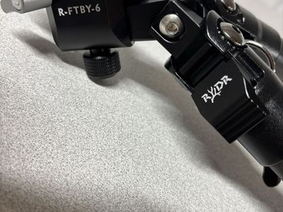 RYDR R-FTBY-6 Carbon Fiber Bipod for Hunting & Shooting