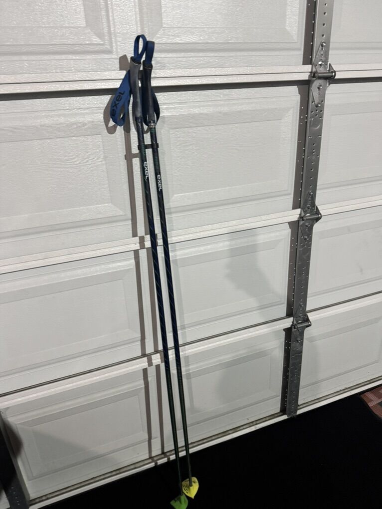 Excel Fiselle Ski Poles 155cm