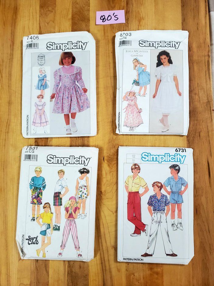 Big Vintage Sewing Pattern Lot