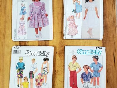 Big Vintage Sewing Pattern Lot