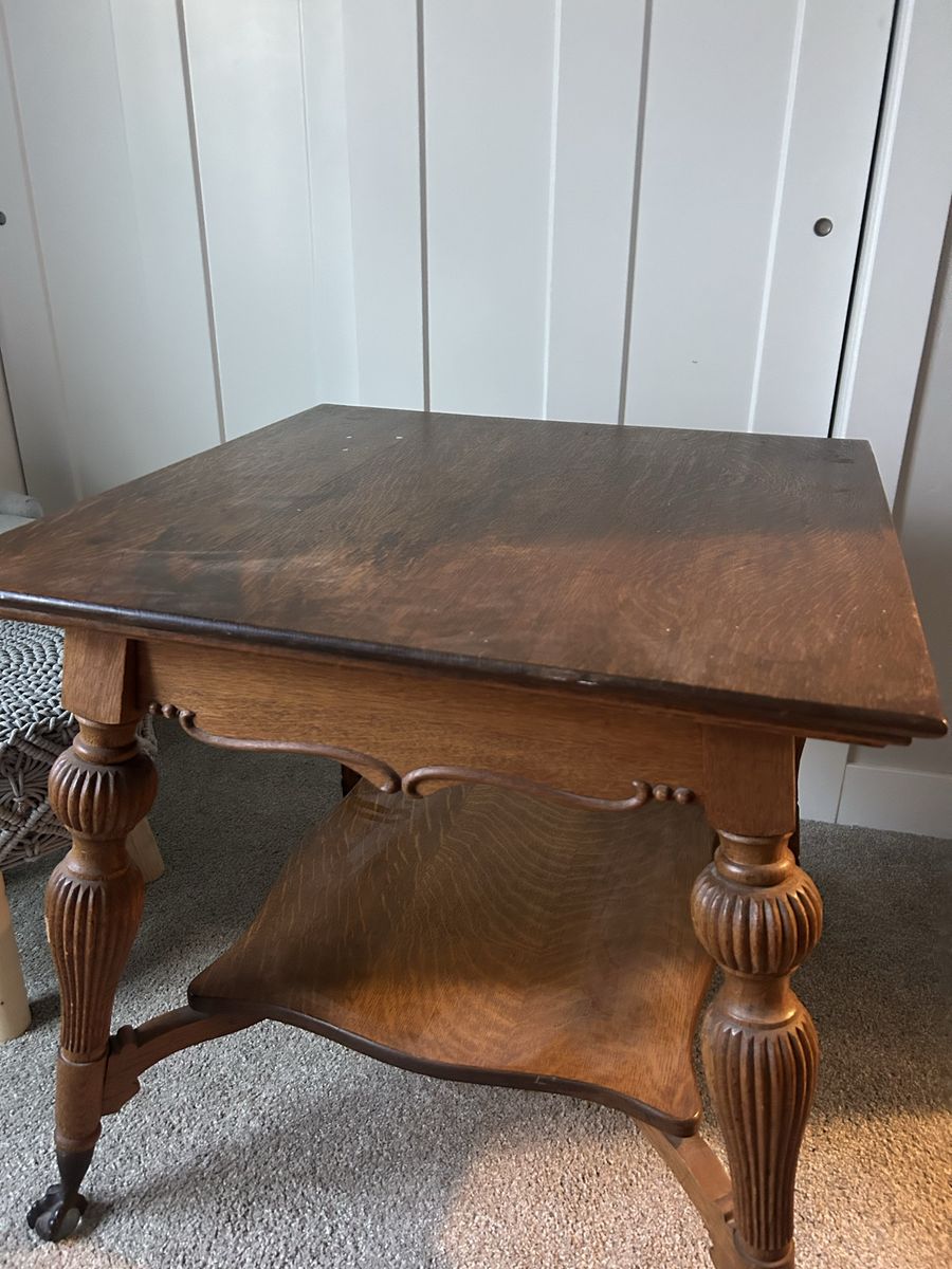 Ball and Claw Antique Table