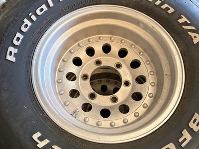 American Racing Outlaw II Wheels & BFGoodrich All-Terrain T/A Tires 6x5.5 15x8