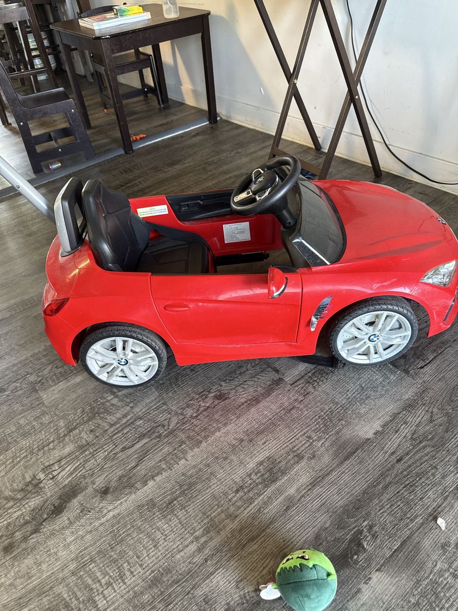 BMW Z4 Roadster Push Car - Red