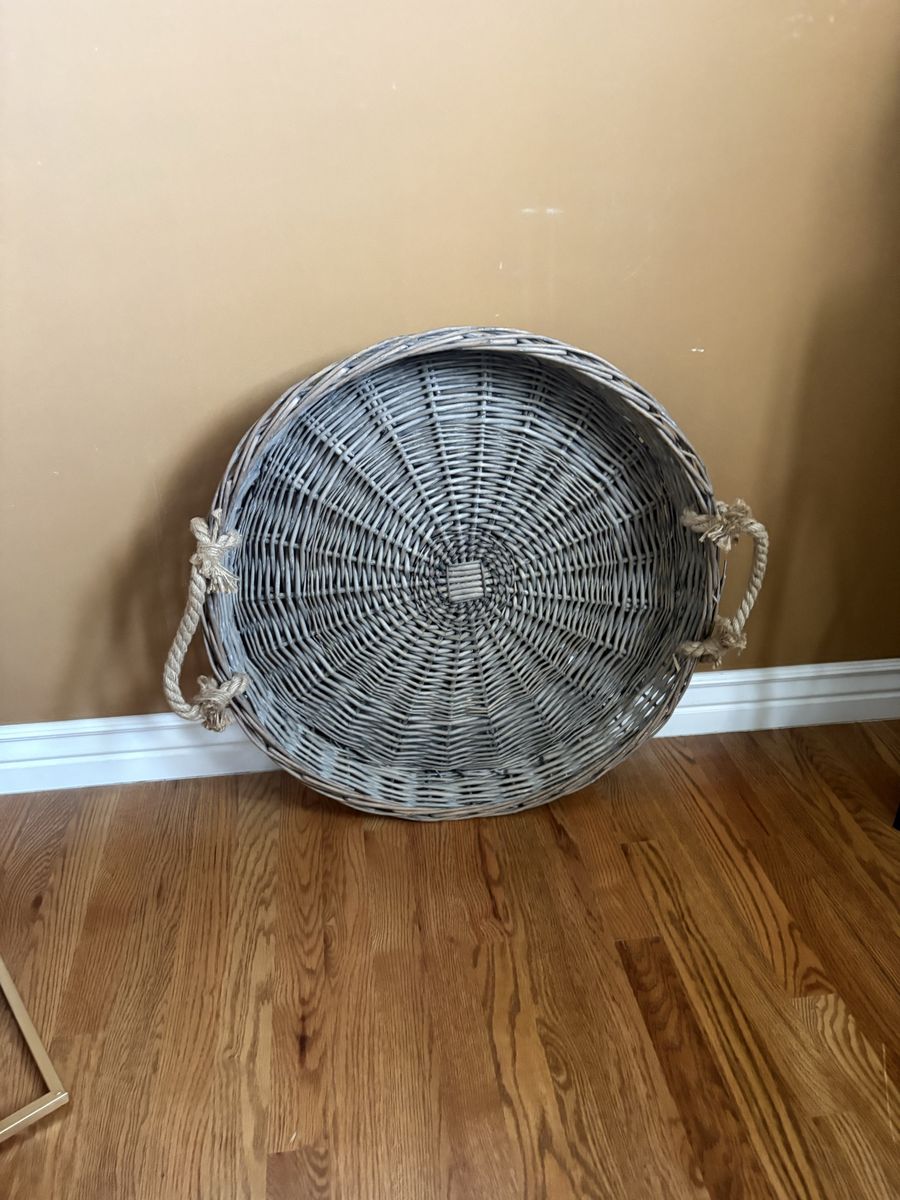 Large wicker basket