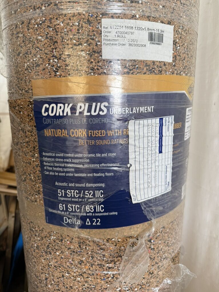Cork Plus Underlayment