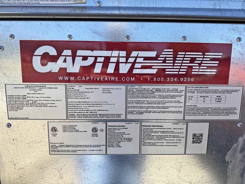 CaptaivAire Unit