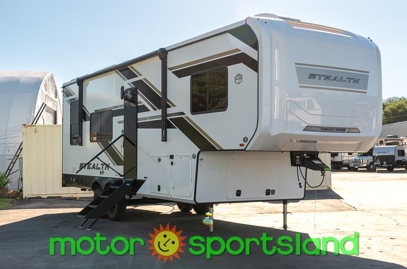 2027 Forest River Stealth 2800 Toy Hauler Garage Outdoor Kitchen