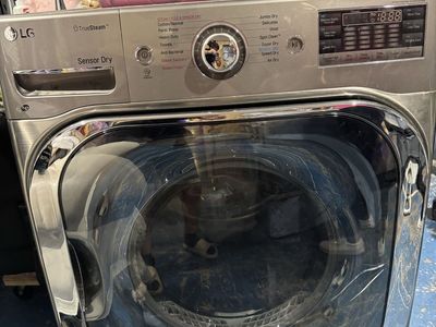 LG TrueSteam Sensor Dry Front Load Dryer - Large Capacity, Multiple Cycles, Quiet