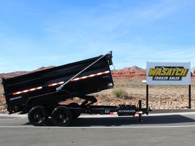 2026 PJ Trailers DV Series Low Pro Dump 7X14