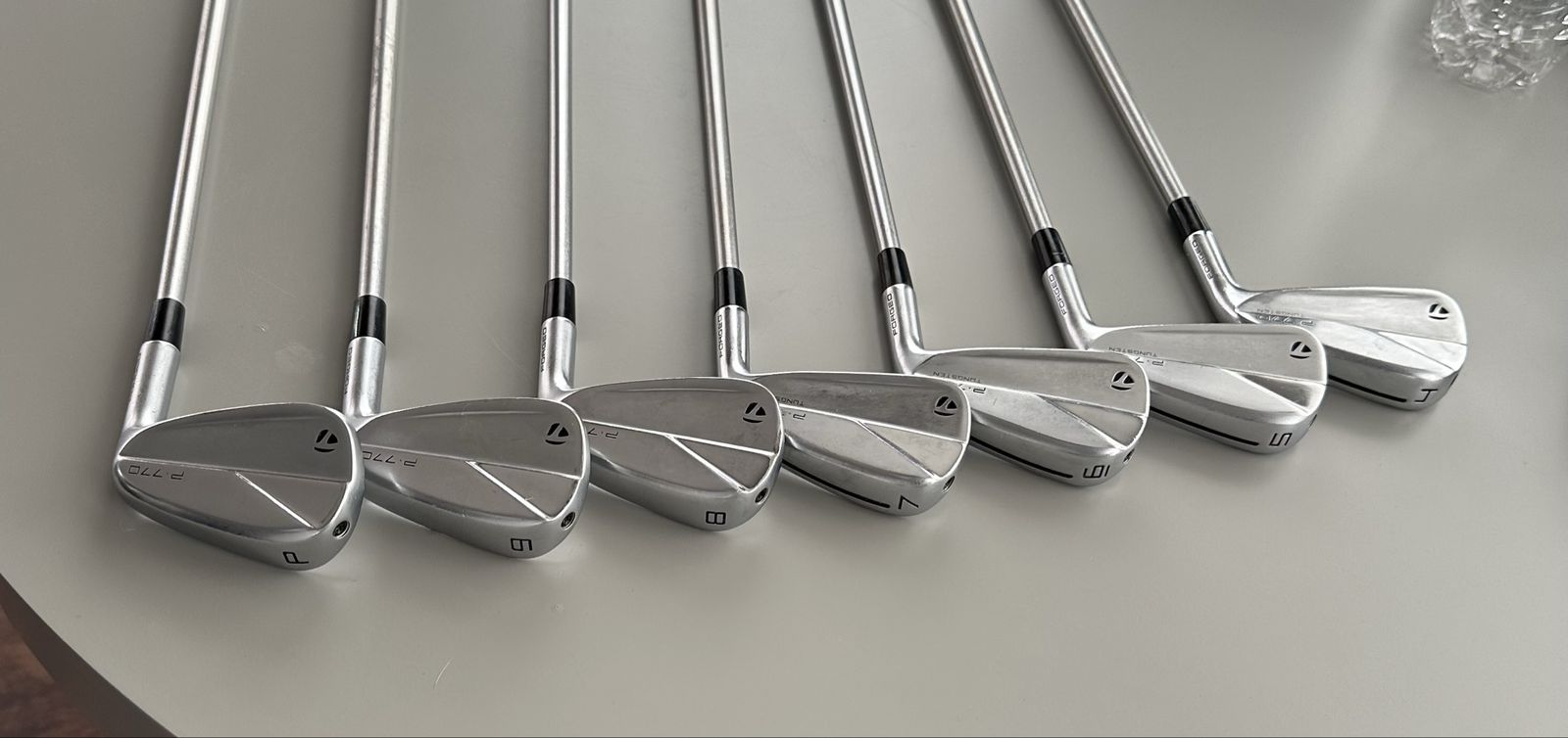 TaylorMade P770 Irons Set (4-PW) KBS C-Taper Lite 110 S Shafts,l