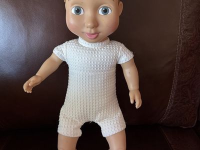 Toddler boy doll 16” tall