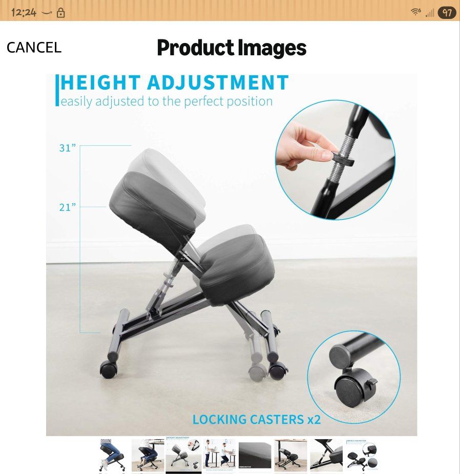 Ergonomic Kneeling Chair