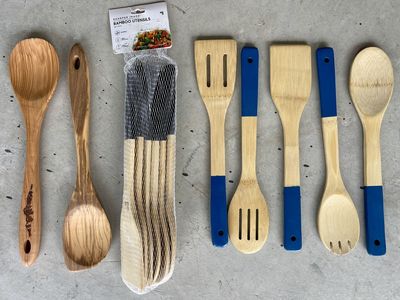 Wooden Kitchenware & Custom Decor Lot