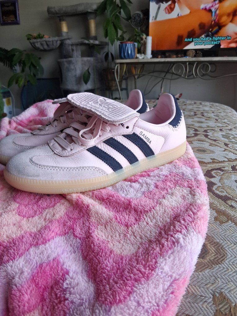 Adidas Samba LT W Clear Pink Legend Ink Women's Size 7.5 Sneakers JP6808