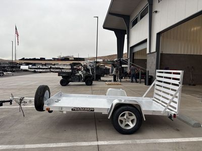 2008 Aluma 63''X10' Aluminum Channel Utility Trail