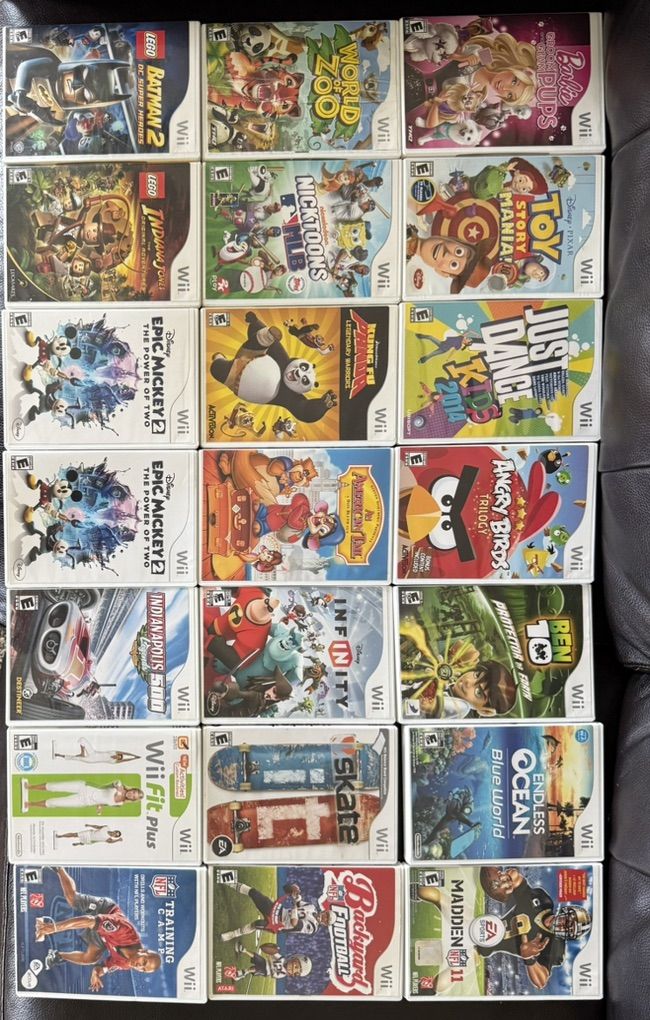Wii GameS $7 Each