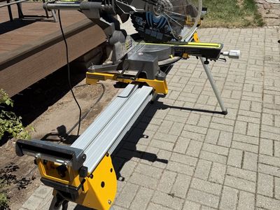 Ryobi chop saw and stand