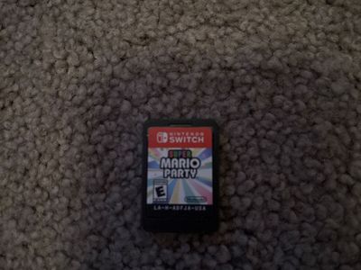 Nintendo Switch Super Mario Party Game Cartridge - Great Condition, Ready to Play!