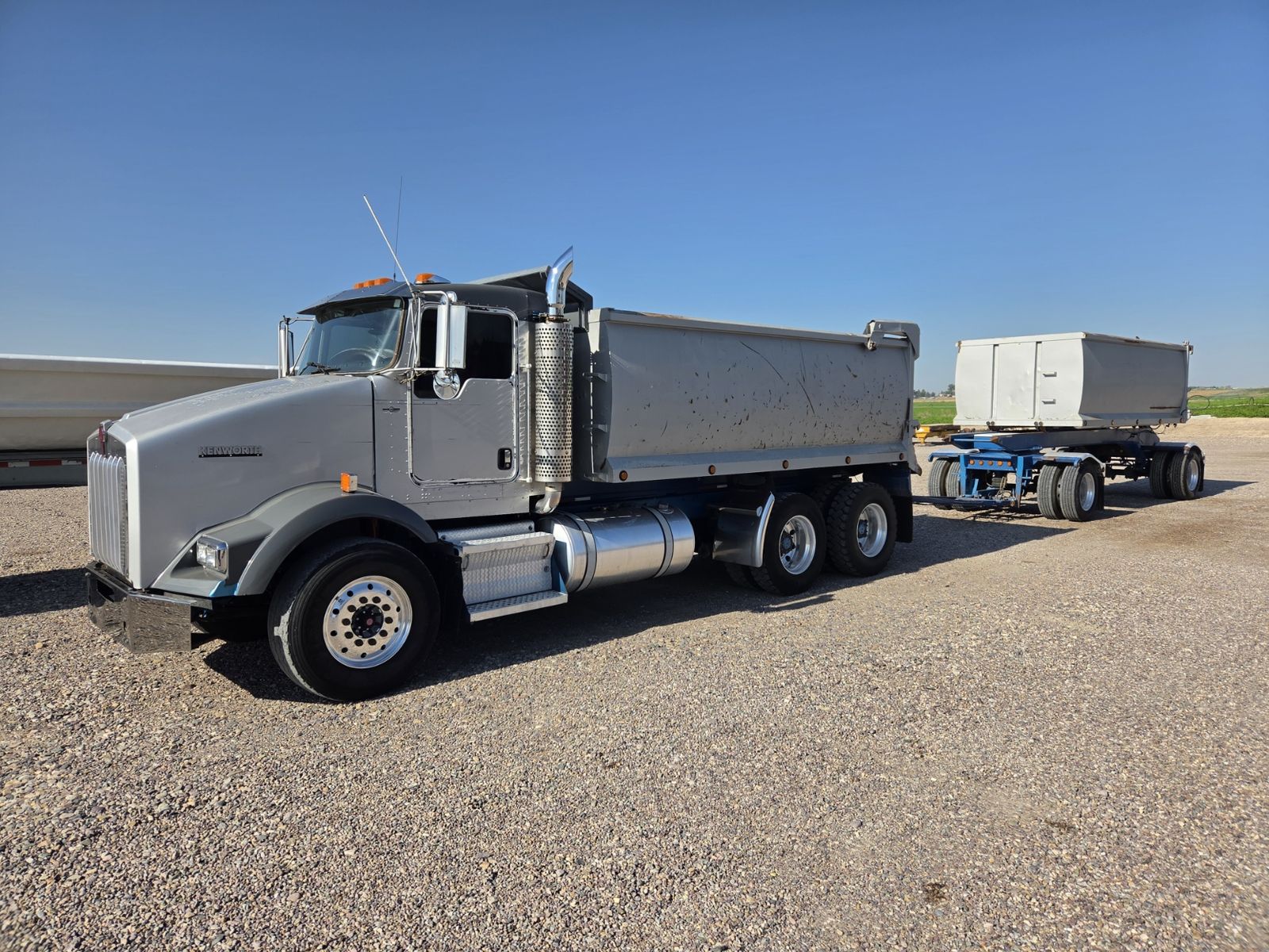 2006 KENWORTH T800 TRANSFER DUMP TRUCK