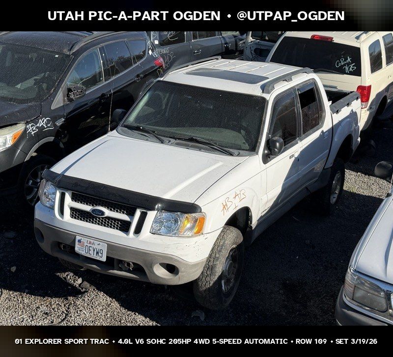 2001 Ford Explorer Sport Trac Parts - UTPAP Ogden