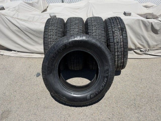 5 Like-New Michelin LTX Trail 265/70R18 Tires