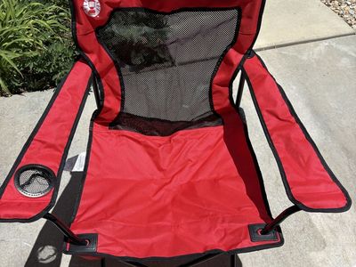 Coleman Broadband Mesh Quad Chair - used once, have two.