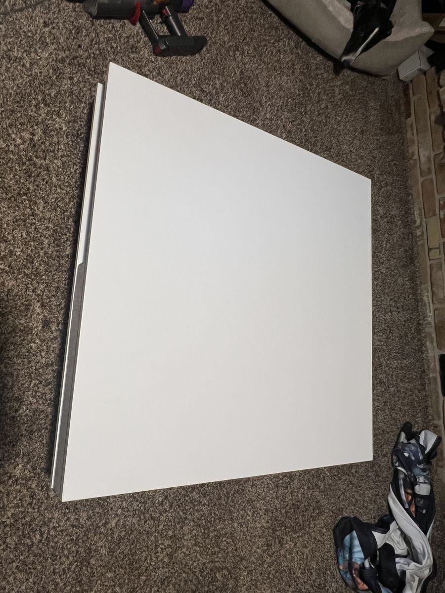 White coffee table