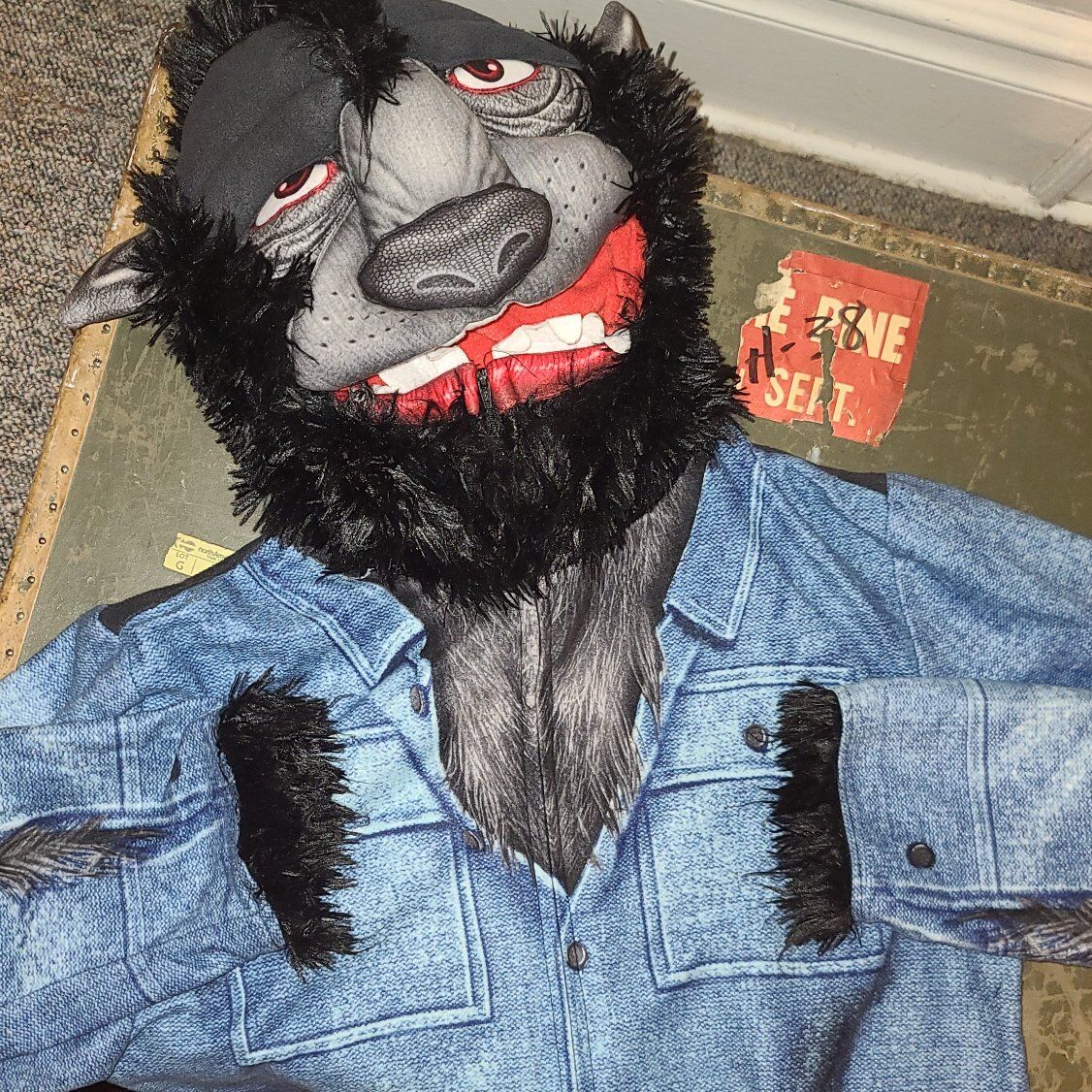 Men's Wearwolf Onsie