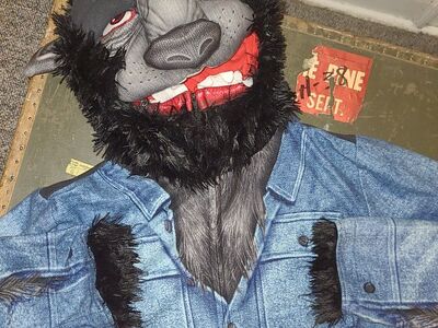 Men's Wearwolf Onsie