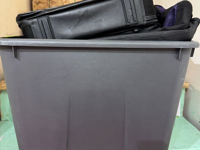 Gym/laptop/backpacks lot