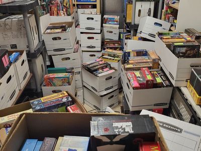 Spring GIANT Used Board Game Sale