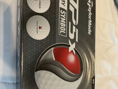 TaylorMade TP5x My Symbol Black Desert Golf Balls (3 Sleeves, 9 Balls)