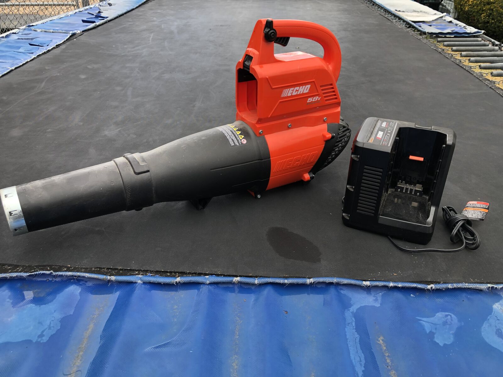 Echo blower & charger, $50