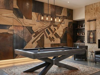 NEW Plank & Hide 8' Felix steel pool table
