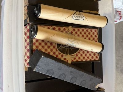 Antique piano rolls