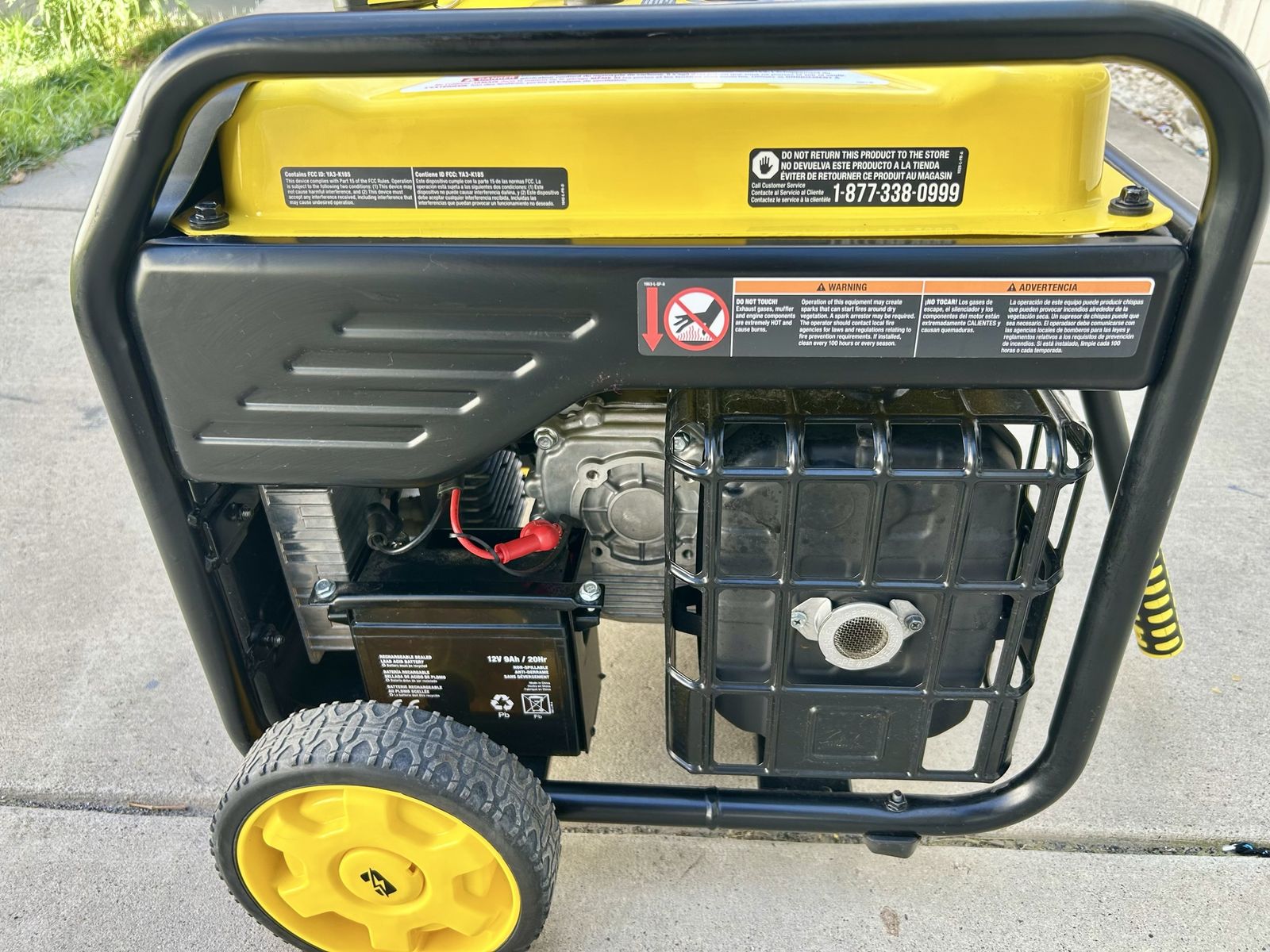 Remote Start 4250 Watt Inverter Grnerator