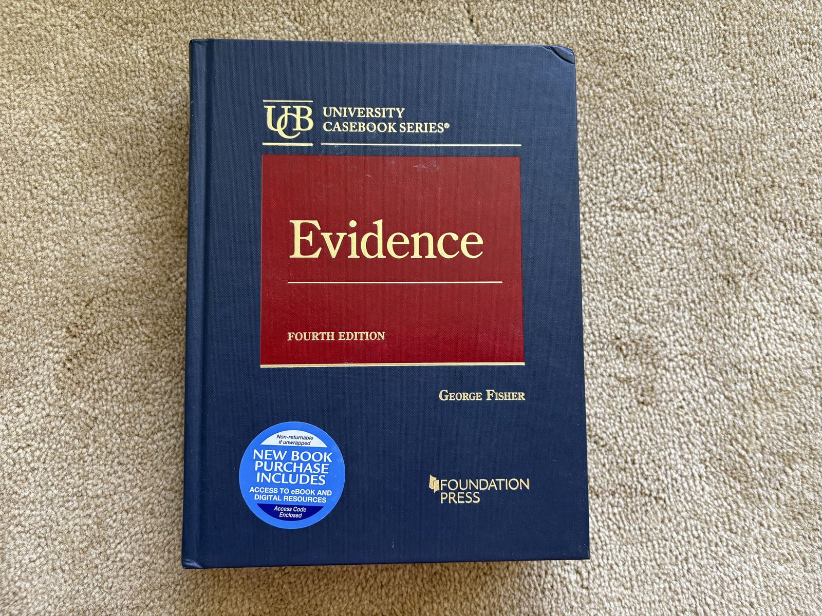 Evidence Law Textbook (4th Edition)